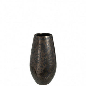 Vase Antique Smokey Ceramique Noir S
