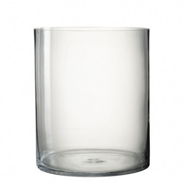 Vase Cylindrique Tali Verre Transparent