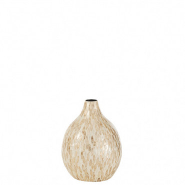 Vase Goutte Mosaique / Bambou