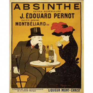 Plaque pub vintage - Absinthe