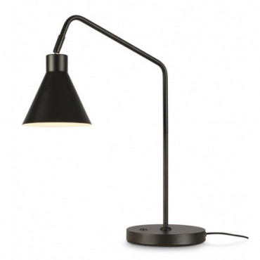 Lampe de table Lyon Fer Noir 55cm
