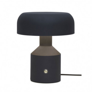 Lampe de table Porto hauteur 30x25cm Fer Noir 29cm