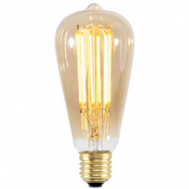 Ampoule LED Smart filament E27 dimmable elongated Verre 14.6cm