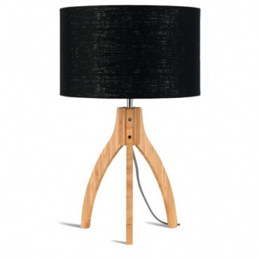 Lampe de table Annapurna 3220 Bambou/Lin Écologique 54cm