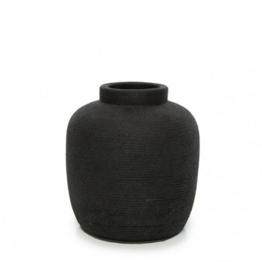 Vase Peaky - Noir - 18cm