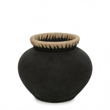 Vase Styly - Noir Naturel - 29cm