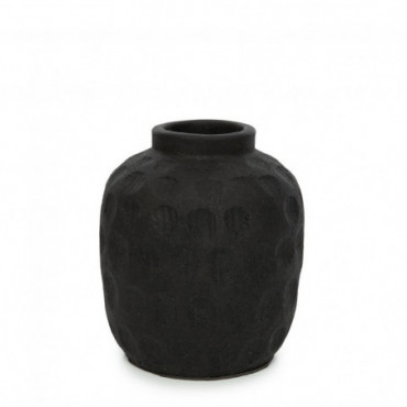 Vase Tendance - Noir - 18cm