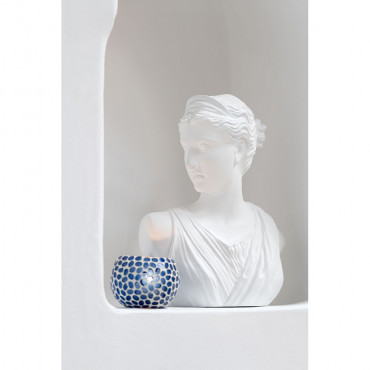 Buste Venus De Milo Resine Blanc