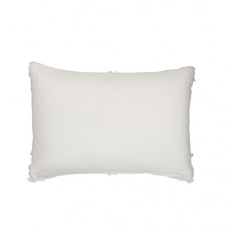 Coussin Arc Rectangulaire Polyester Blanc