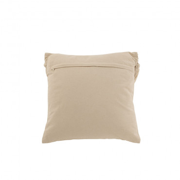 Coussin Cosy Beige Cotton Petite Taille
