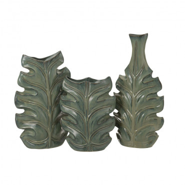 Vase Poseidon Ceramique Vert Grande Taille