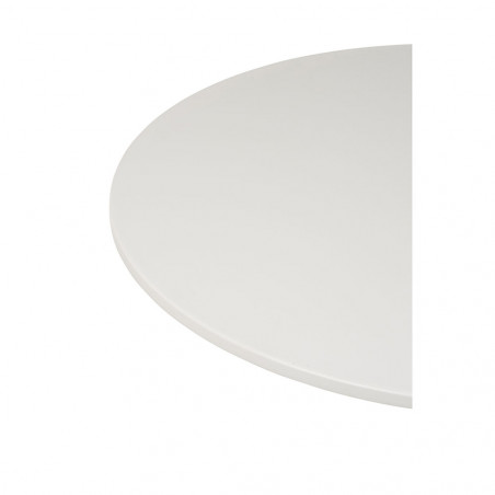 Table Ronde plastique Blanc