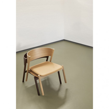 Assise Lounge Chair Naturel Oblique