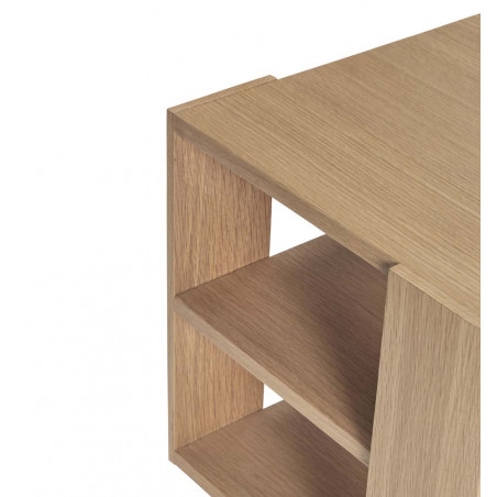 Table d'appoint Naturel Merge