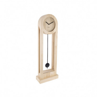 Horloge De Sol En Bois Lena Avec Pendulum Bois