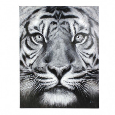 Peinture Tigre Acrylique Sur Toile
