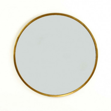 Miroir Circle Verre/Métal Diamètre 80Cm