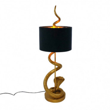 Lampe De Table Serpent Kaara Doré/Noir