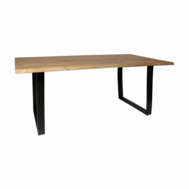 Table en bois massif dacacia 180x90cm Morena