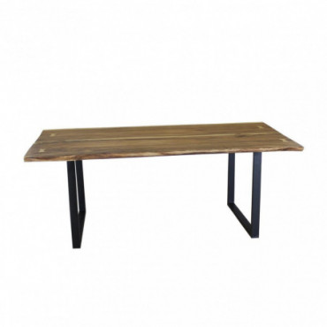 Table en bois massif dacacia 200x100cm Calao