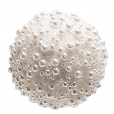 Boule Perle Diametre 12 Blanc