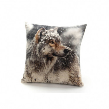 Coussin Loup 45X45
