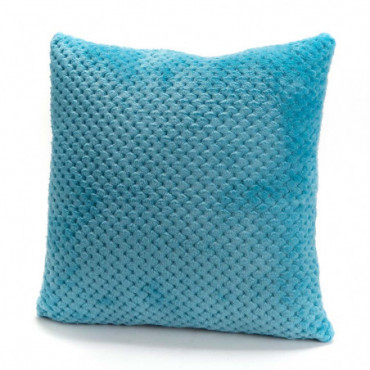 Coussin Damier Turquoise 40X40