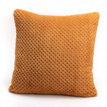 Coussin Damier Curry 40X40