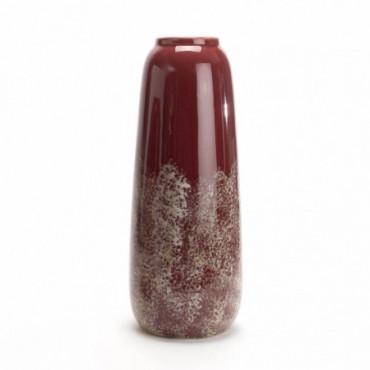 Vase Clementine Bordeaux Hauteur 45
