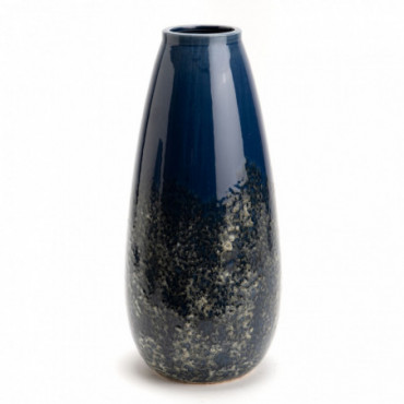 Vase Olya Bleu Fonce Hauteur 39