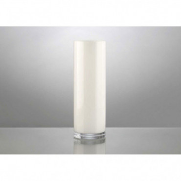 Vase Cylindrique Hauteur 30 Diametre 10 Blanc