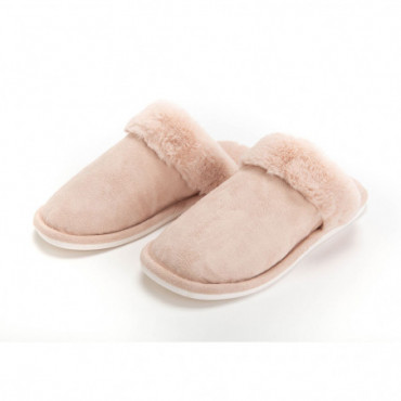 Chaussons Luxe Vieux Rose 37 / 38