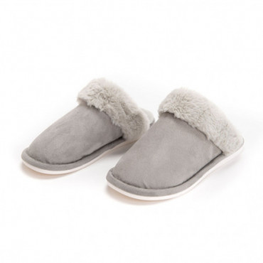 Chaussons Luxe Gris Clair 37 / 38