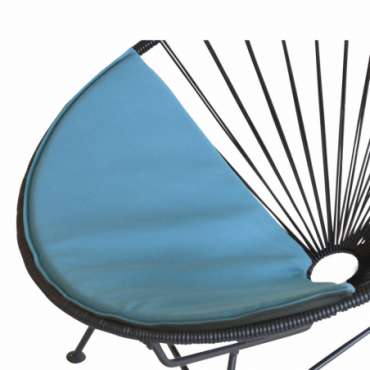 Coussin pour Mini chaise Acapulco Bleu Pétrole