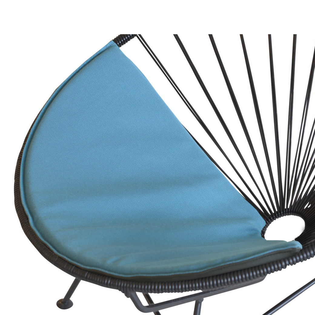 Coussin pour Mini chaise Acapulco Bleu Pétrole OK Design
