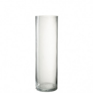Vase Cylindrique Eca Verre Transparent
