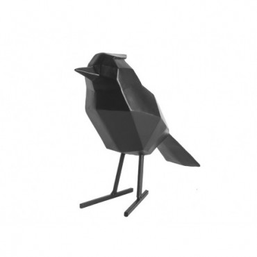 Statue Oiseau Grand Noir