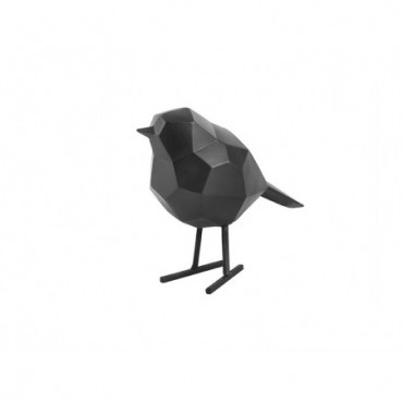 Statue Oiseau Petit Noir