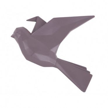 Suspension Murale Origami Oiseau Grand Violet