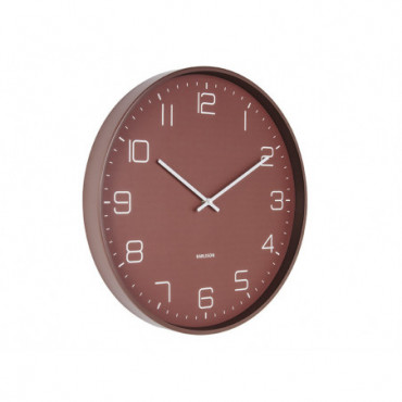 Horloge Murale Lofty Rouge