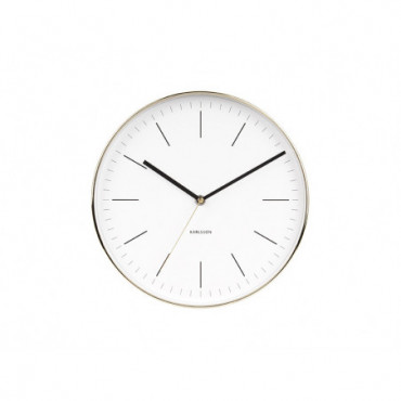 Horloge Murale Minimal Blanc