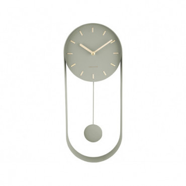 Horloge Murale Pendulum Charm Vert