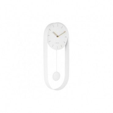 Horloge Murale Pendulum Charm Blanc