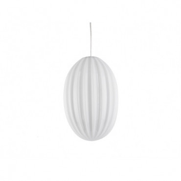 Lampe Suspendue Smart Oval Blanc