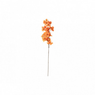 Tige de fleur de plante artificielle Orange