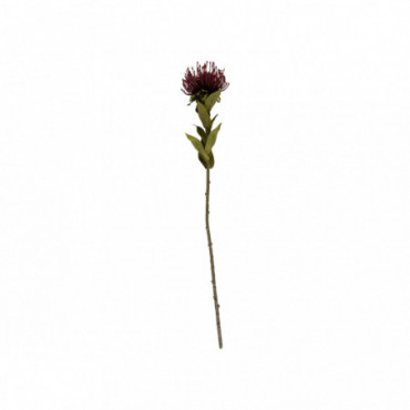 Plante Artificielle Protea Fleur Se Rouge
