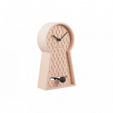 Horloge de Table Honeycomb Pendulum Rose