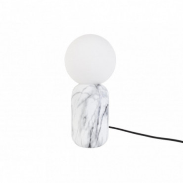 Lampe à poser Gala marbre Blanc