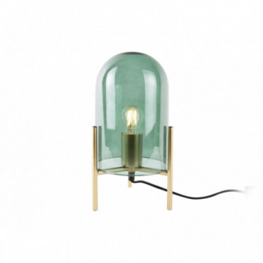 Lampe de Table Glass Bell Vert