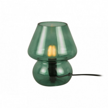Lampe de Table Verre Vintage Vert